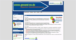 Desktop Screenshot of gesund-os.de